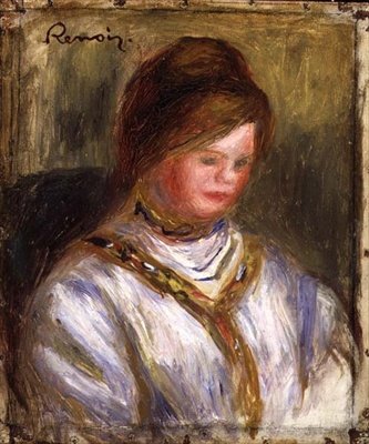 Portrett, ca. 1906 (olje på lerret) av Pierre Auguste Renoir
