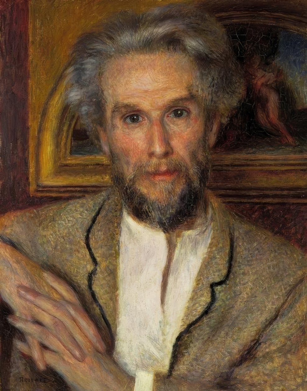 Portrett av Chocquet av Pierre Auguste Renoir