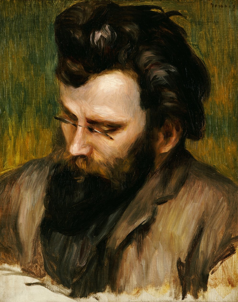 Portrett av Claude Terrasse av Pierre Auguste Renoir