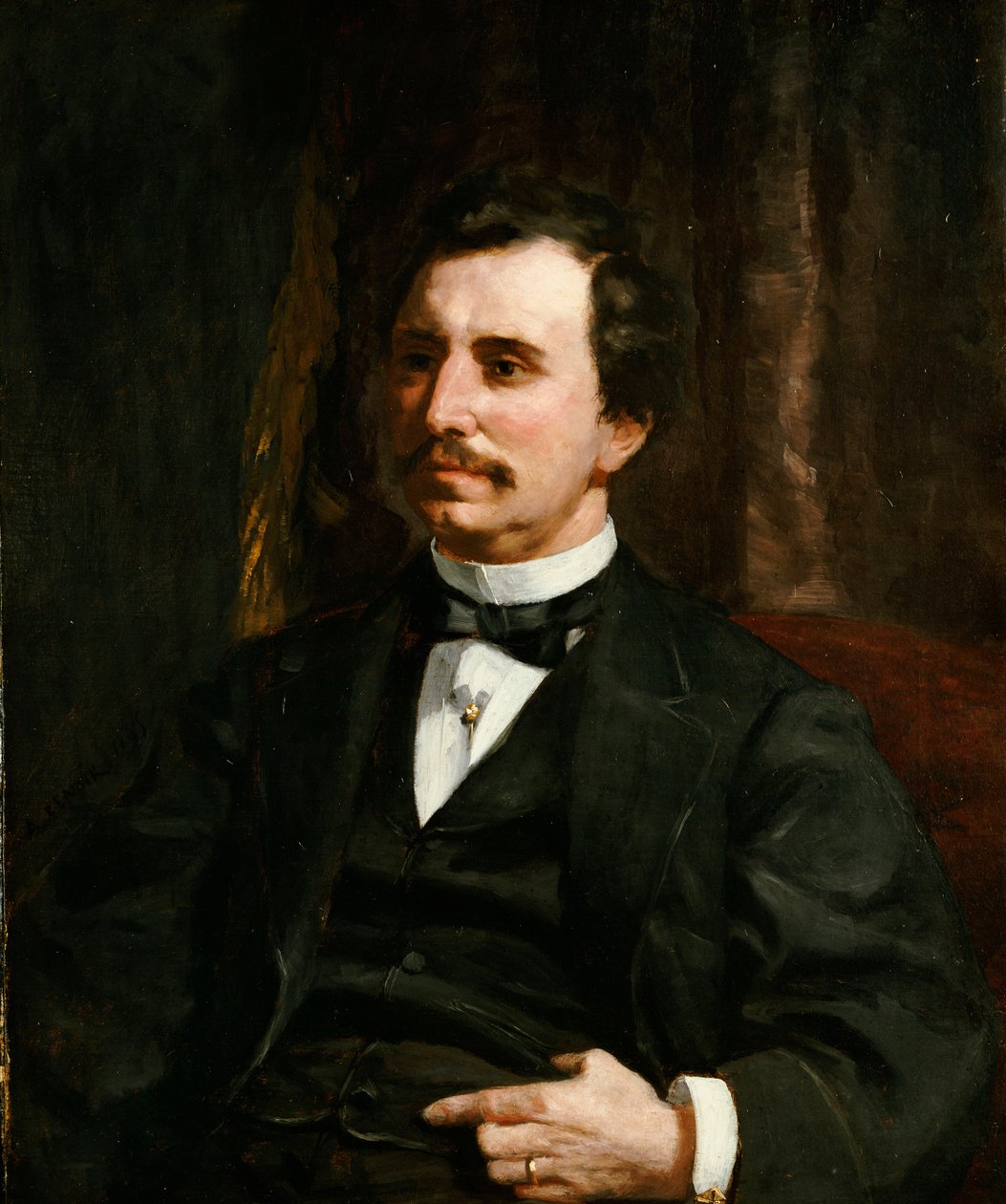 Portrett av oberst Barton Howard Jenks av Pierre Auguste Renoir
