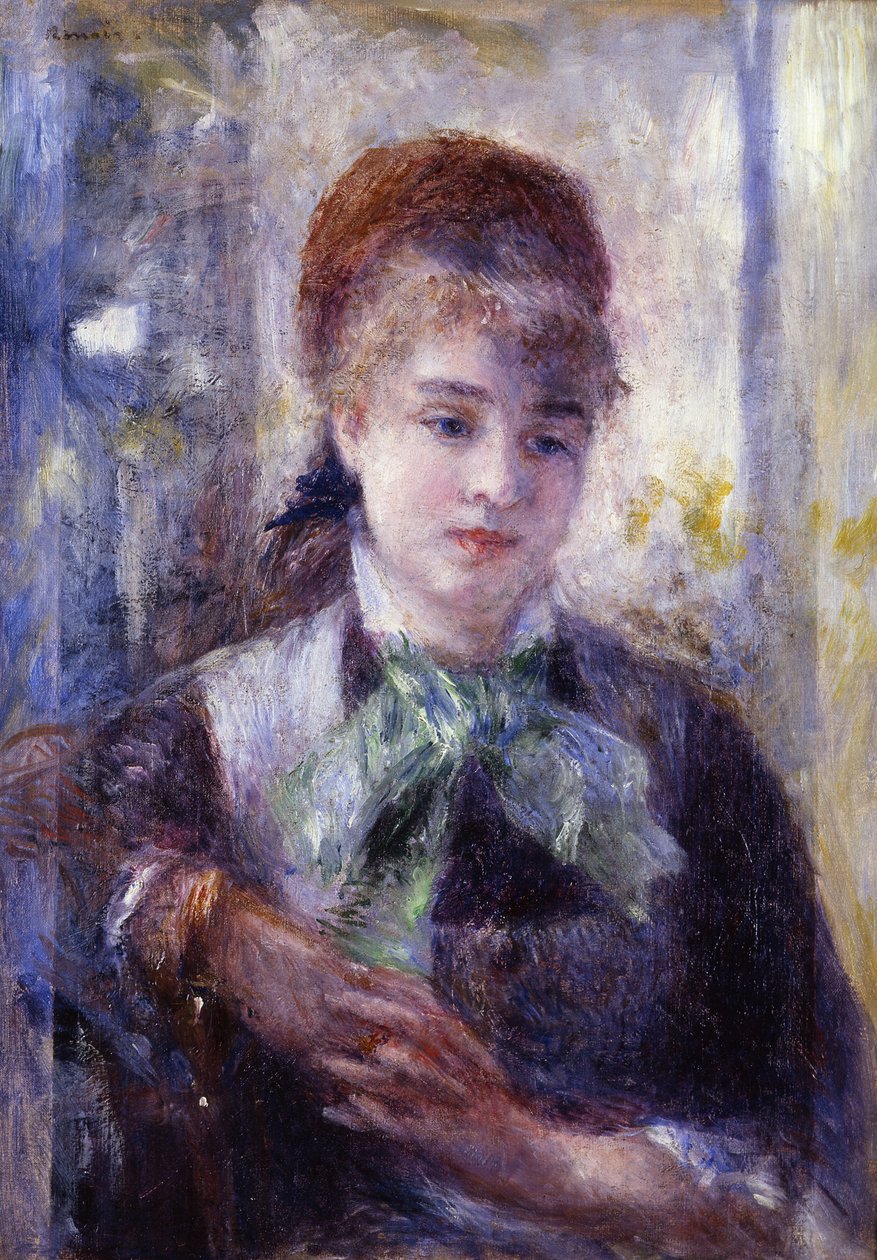 Portrett av Nini Lopez av Pierre Auguste Renoir