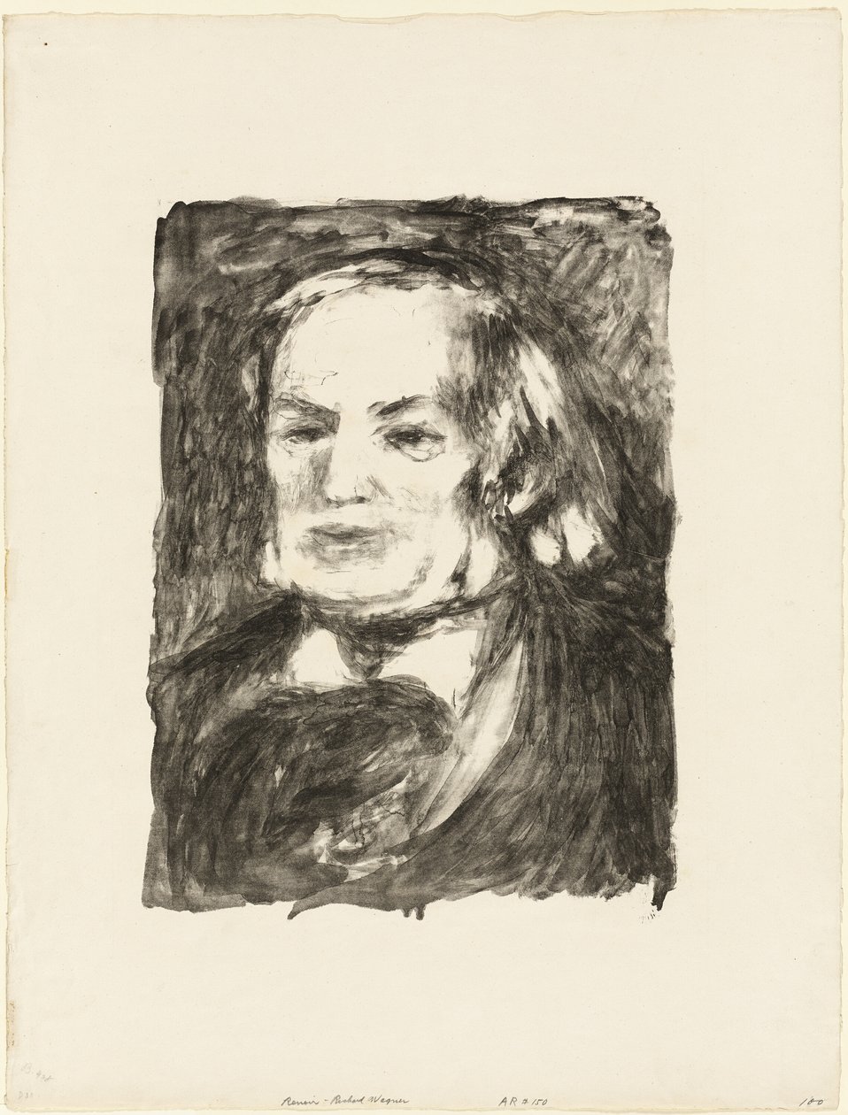 Portrett av Richard Wagner av Pierre Auguste Renoir