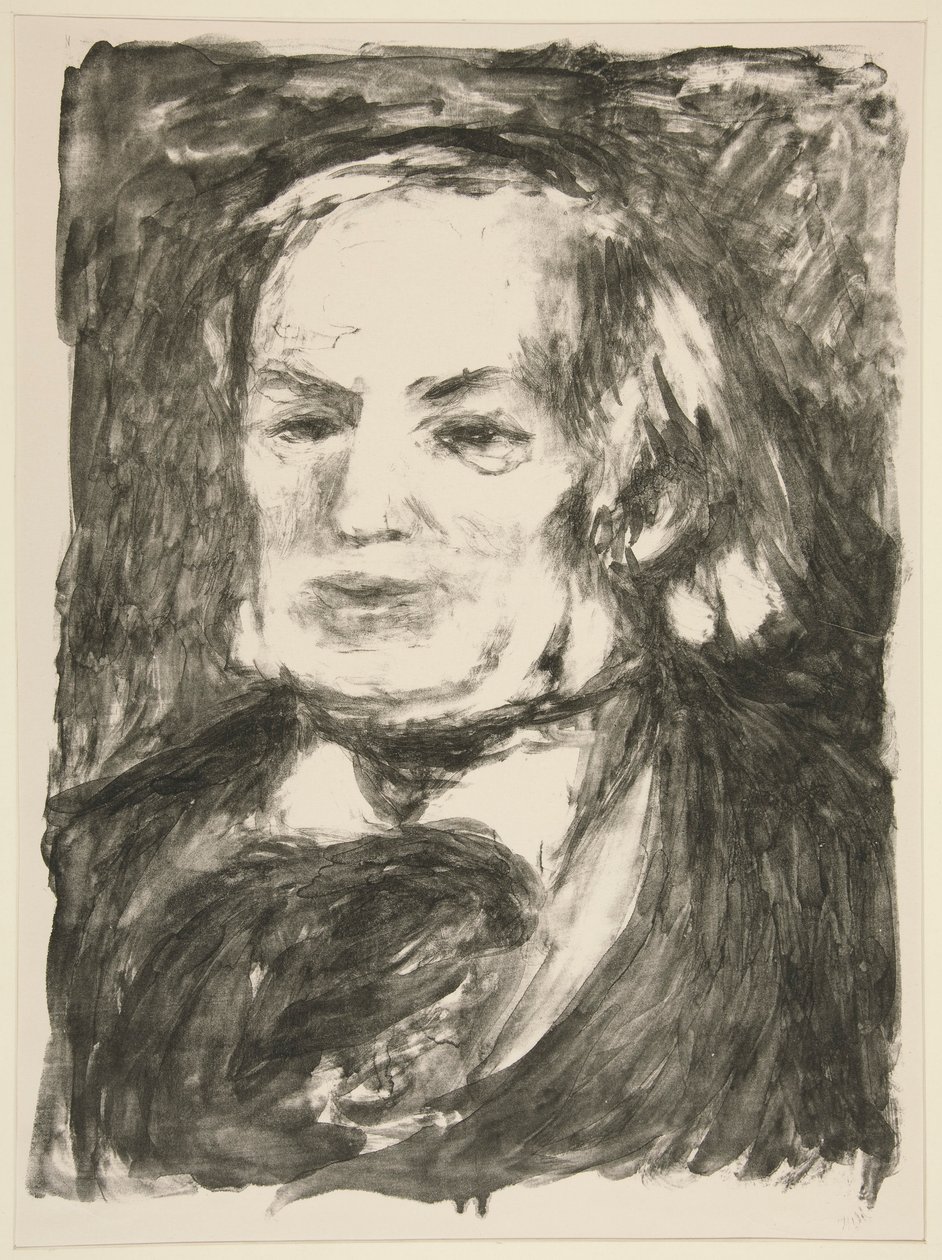 Portrett av Richard Wagner av Pierre-Auguste Renoir