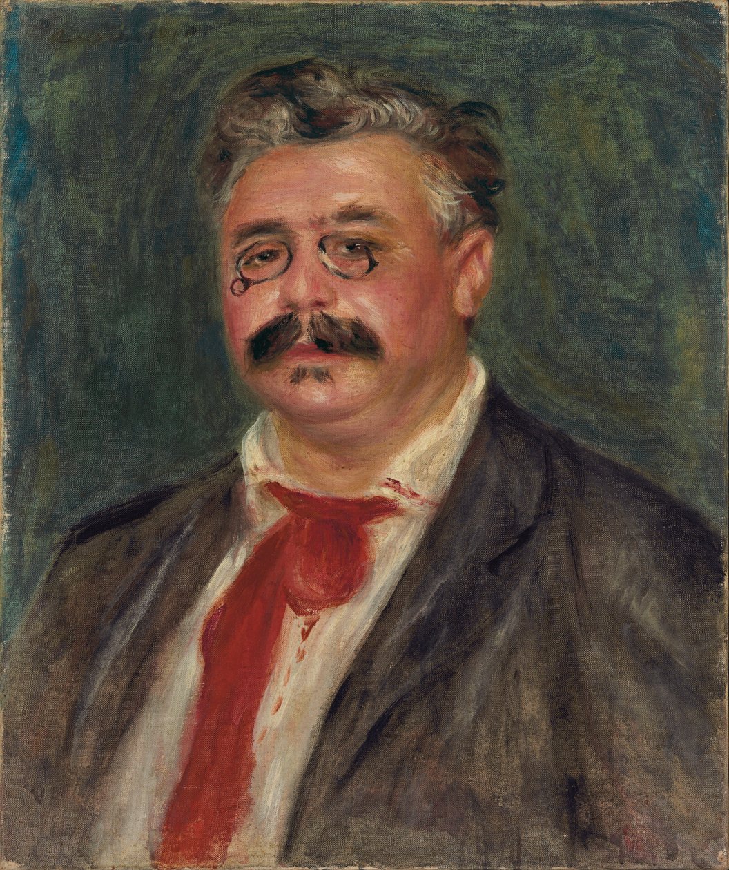 Portrett av Wilhelm Mühlfeld, 1910 av Pierre Auguste Renoir