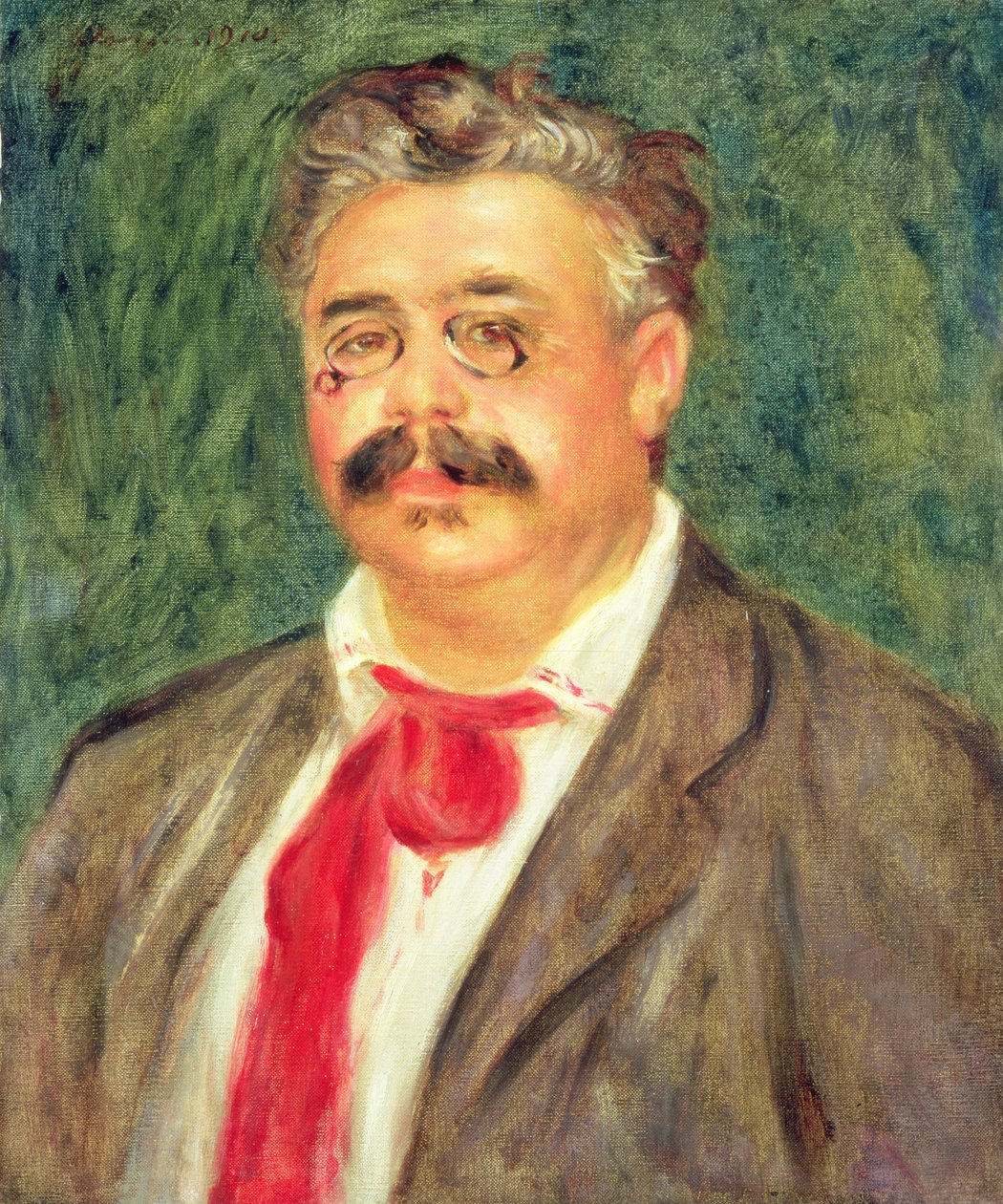 Portrett av Wilhelm Muhlfeld, 1910 av Pierre Auguste Renoir