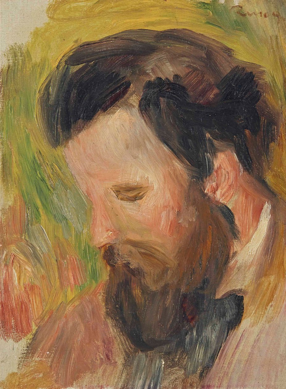 Portrett av komponisten Claude Terrasse 1867-1923, ca 1897. av Pierre Auguste Renoir