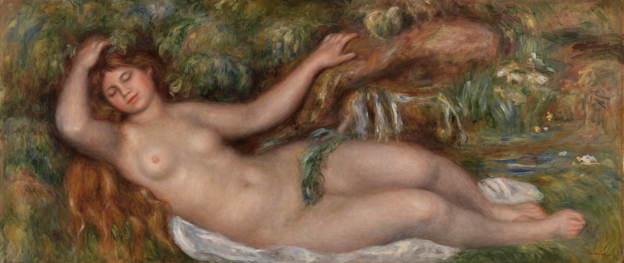 Liggende naken av Pierre Auguste Renoir
