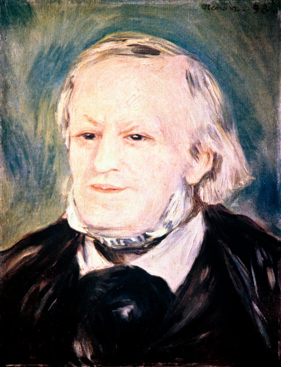 Richard Wagner 1813-1883, tysk komponist, dirigent og essayist, 1882 av Pierre Auguste Renoir