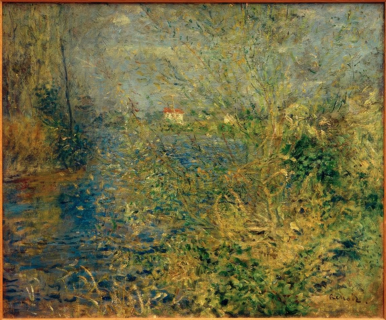 Seinelandskap ved Argenteuil av Pierre Auguste Renoir