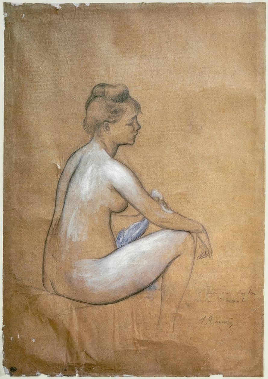 Sittende badegjester av Pierre Auguste Renoir