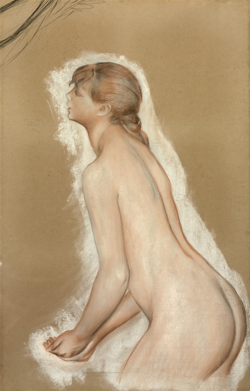 Skvettende figur av Pierre Auguste Renoir