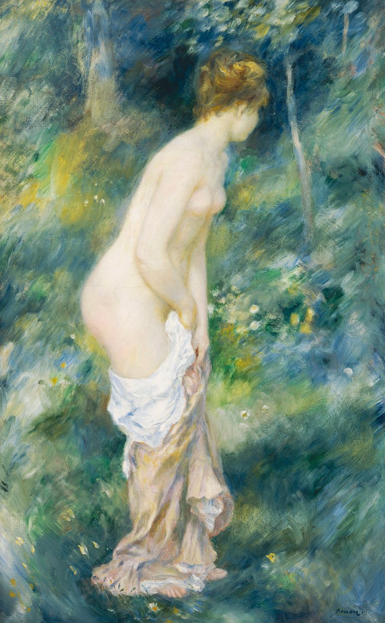 Stående bader, 1887 av Pierre Auguste Renoir