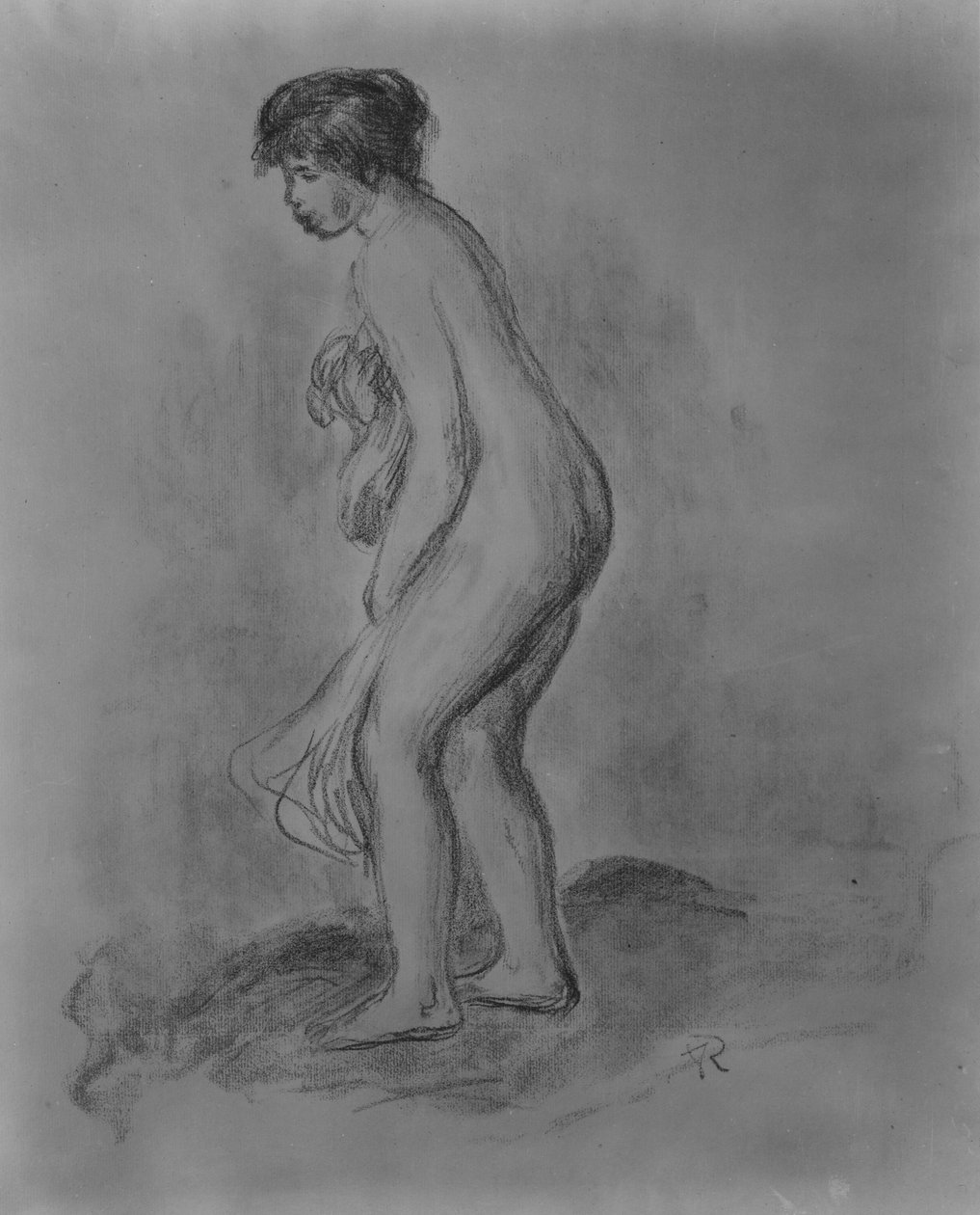 Stående bader, 1896. av Pierre Auguste Renoir