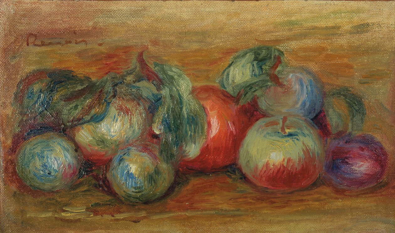 Stilleben med frukt av Pierre Auguste Renoir