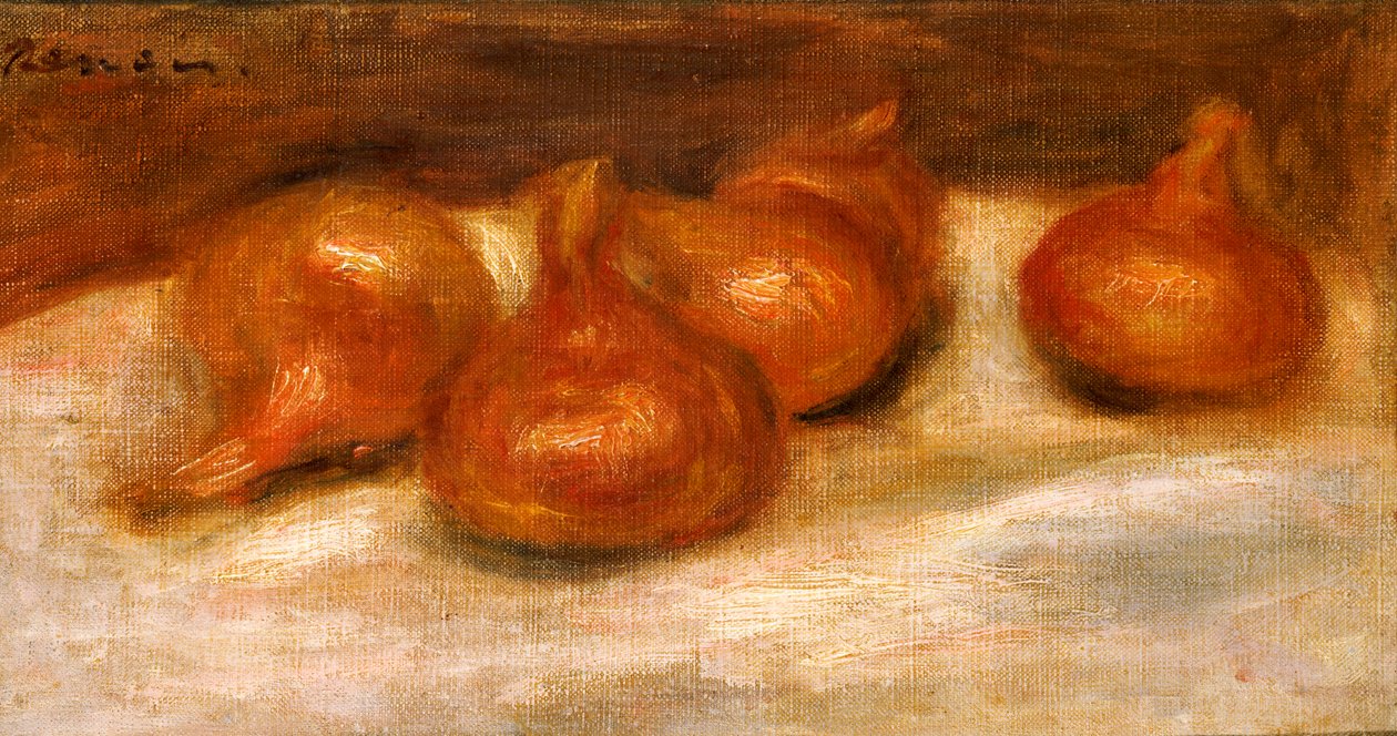 Stilleben med granatepler av Pierre Auguste Renoir