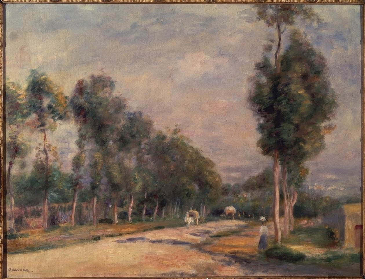 Gate ved Louveciennes av Pierre Auguste Renoir
