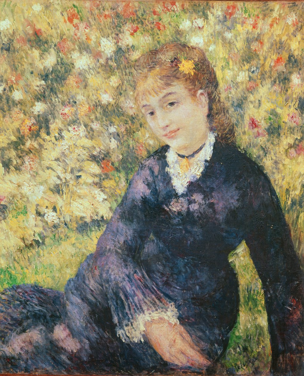 Sommer av Pierre Auguste Renoir