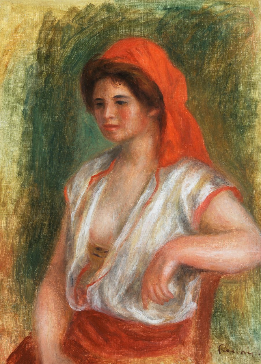 Den vakre sicilianske, av Pierre Auguste Renoir