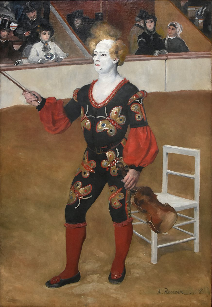 Klovnen av Pierre Auguste Renoir