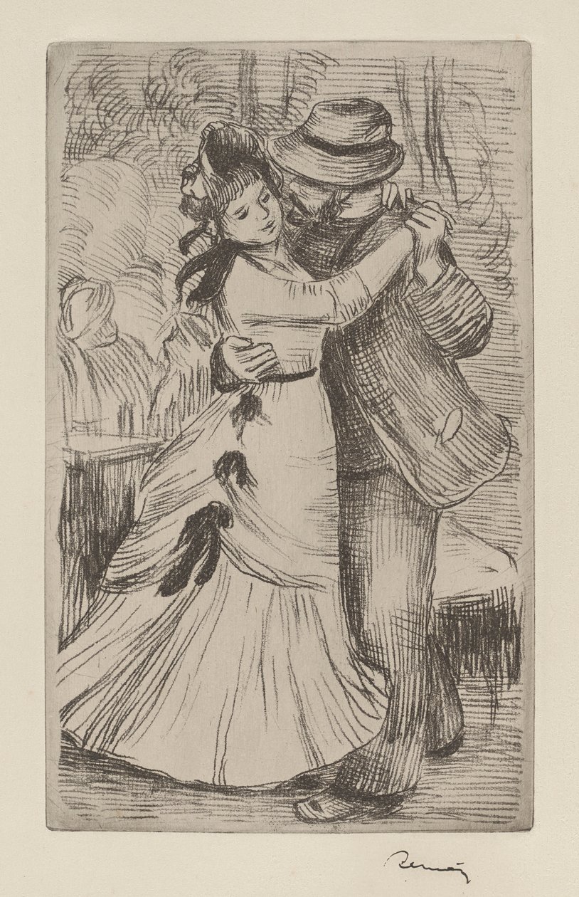 Countrydansen av Pierre Auguste Renoir