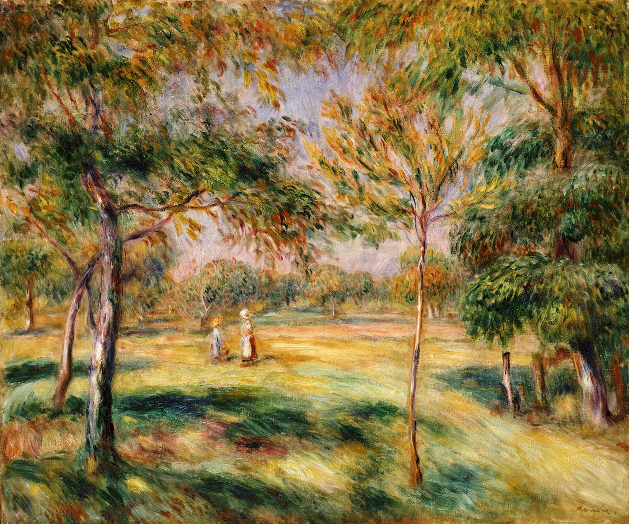 Glade, 1895 av Pierre Auguste Renoir
