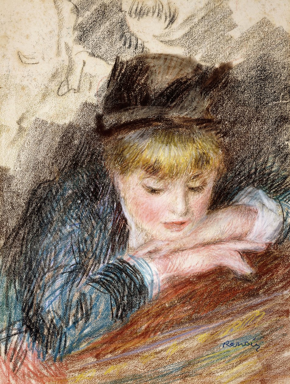The Lodge; La Loge, 1879 av Pierre Auguste Renoir
