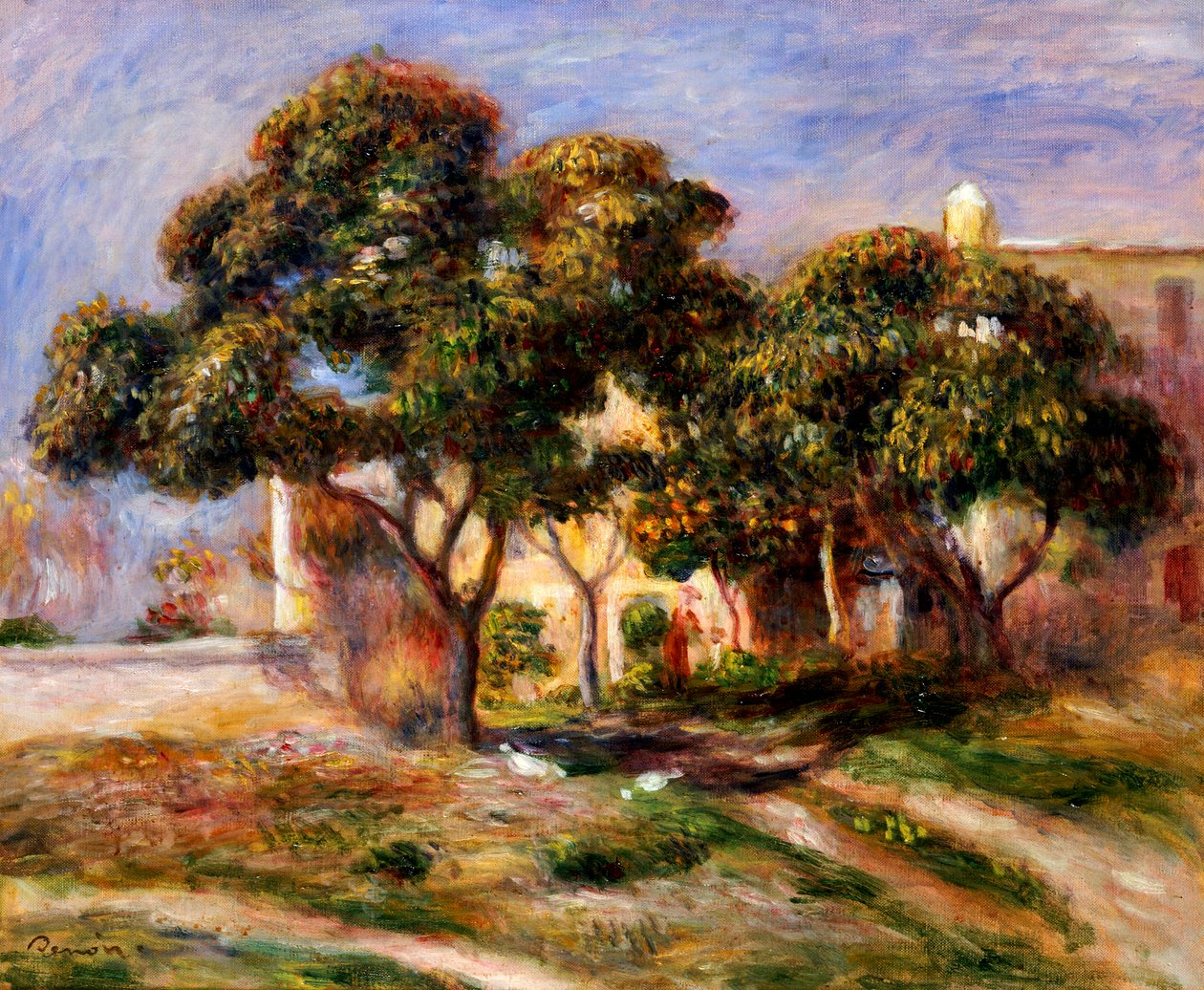 Medlartrærne av Pierre Auguste Renoir