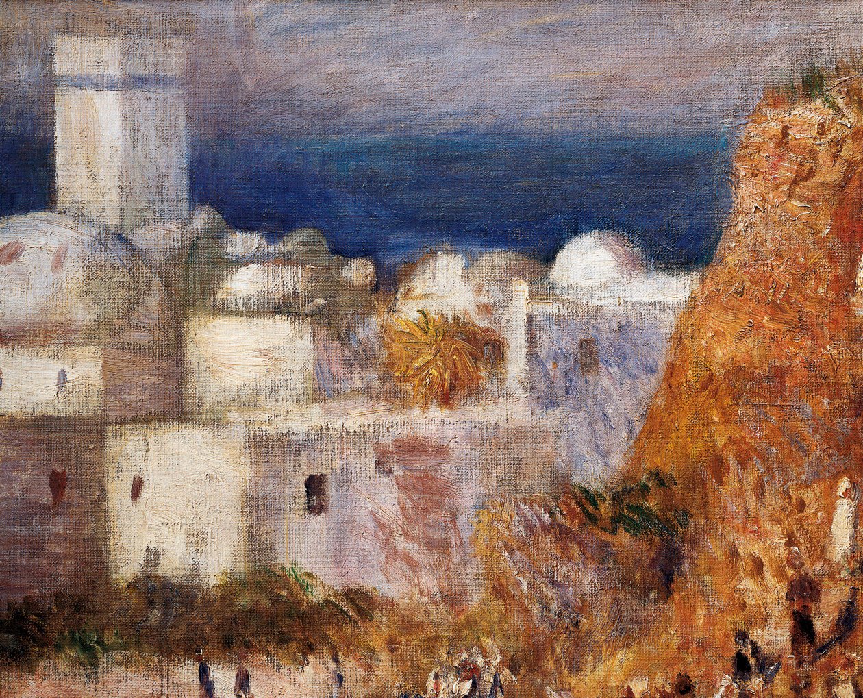 Moskeen eller den arabiske festivalen (detalj) 1881 (olje på lerret) av Pierre Auguste Renoir