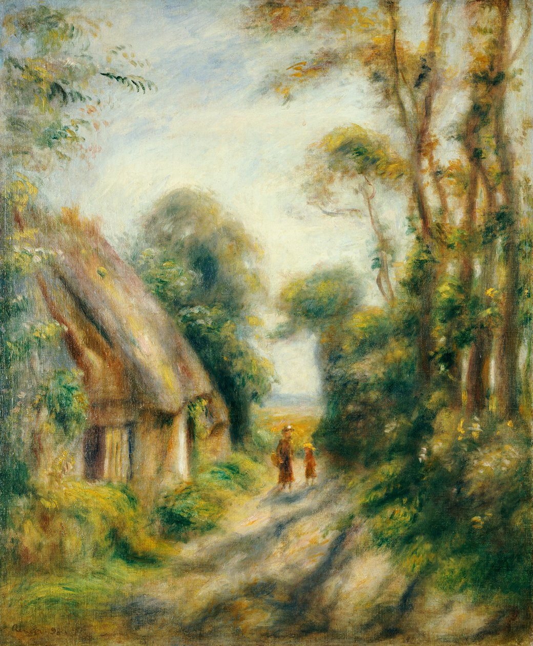 Utkanten av Berneval av Pierre Auguste Renoir