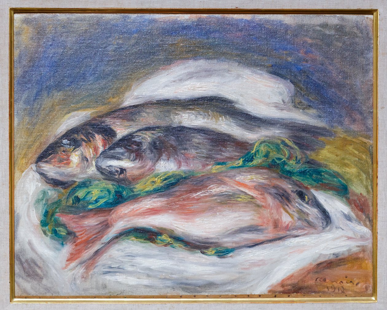 Fiskene av Pierre Auguste Renoir