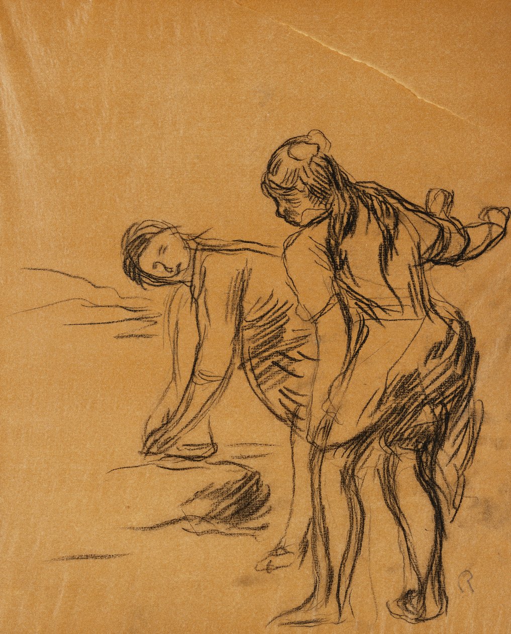 To dansere; to dansere, av Pierre Auguste Renoir