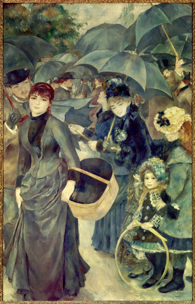 Paraplyer av Pierre Auguste Renoir