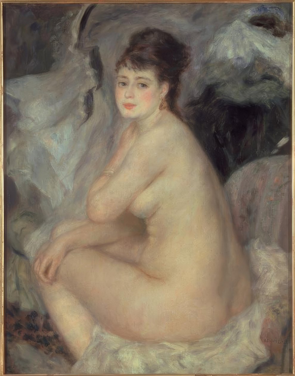 Kvinnelig naken av Pierre Auguste Renoir