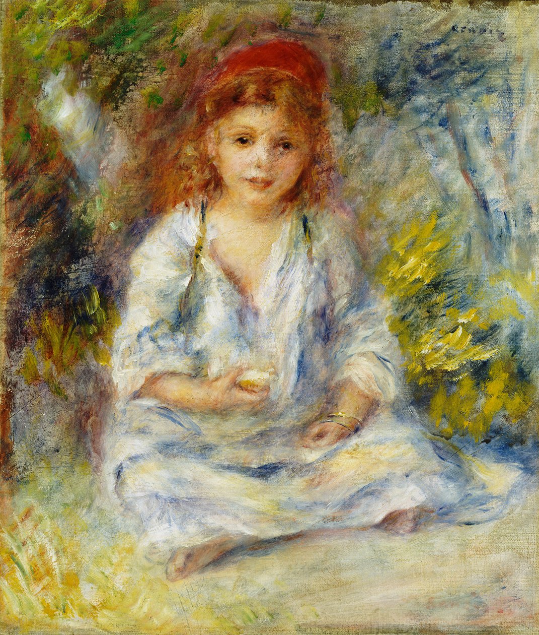 Ung algerisk jente, ca. 1881 av Pierre Auguste Renoir