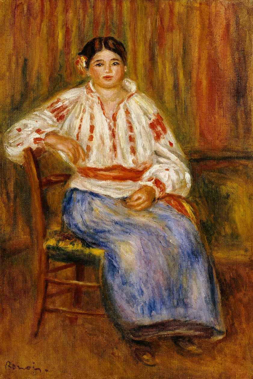 Ung rumensk, 1914 av Pierre Auguste Renoir