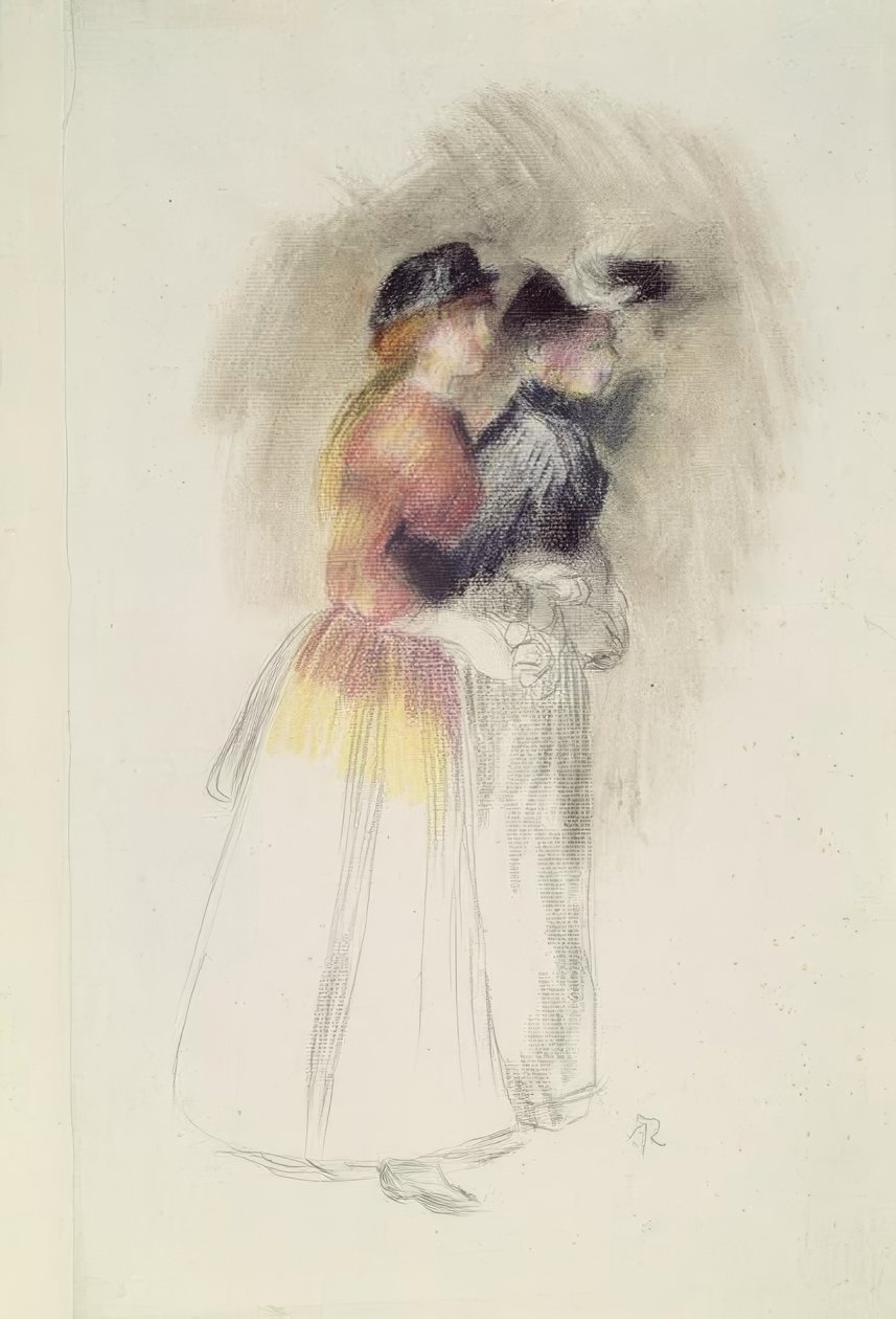 To kvinner av Pierre Auguste Renoir