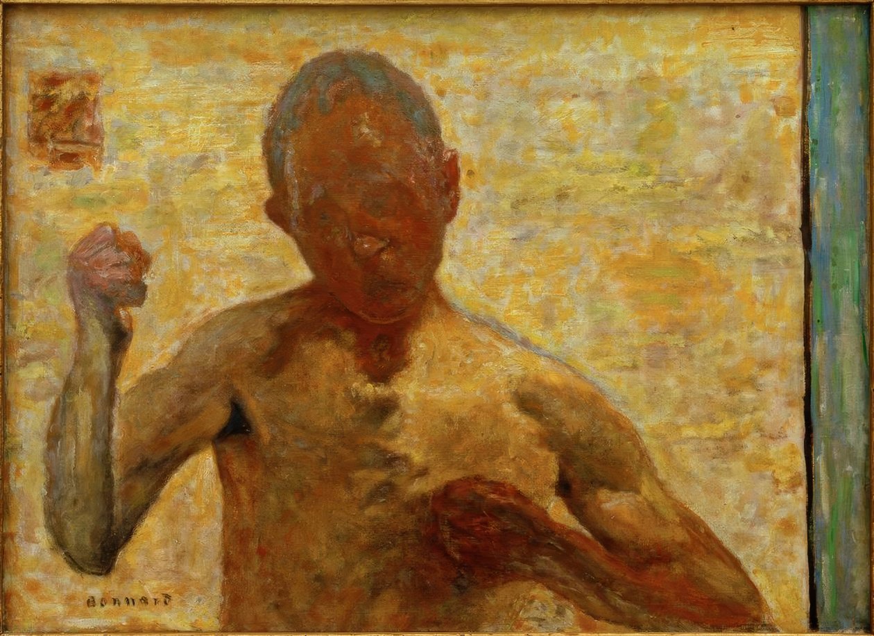 Selvportrett (Bokseren) av Pierre Bonnard