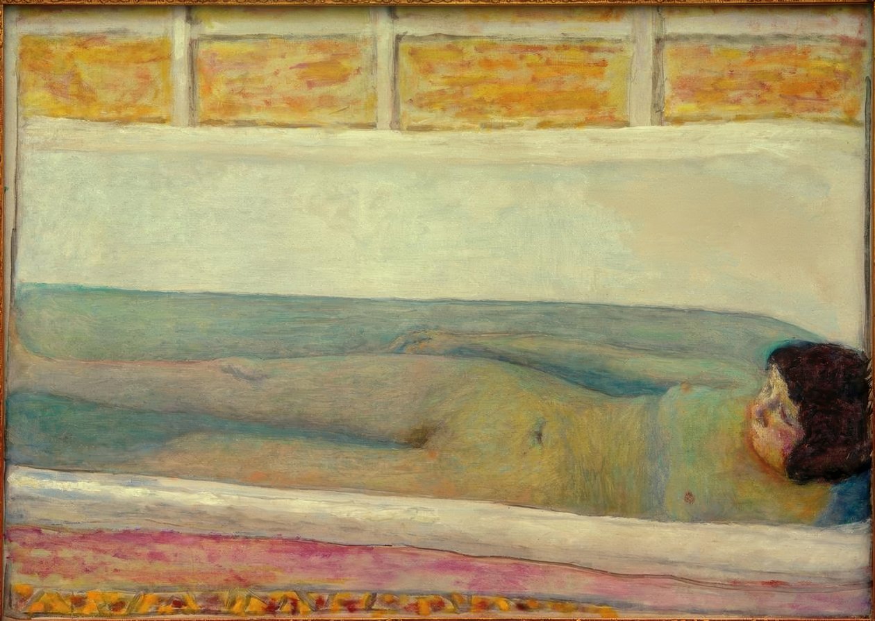 Badekar (Le Bain) av Pierre Bonnard