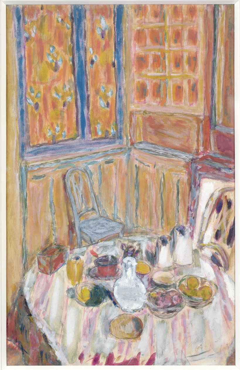 Hjørne av spisestuen, ca. 1930 av Pierre Bonnard