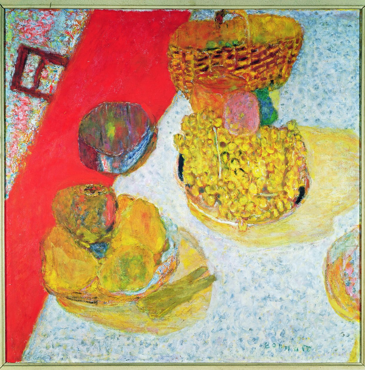 Bordhjørnet, 1935 av Pierre Bonnard