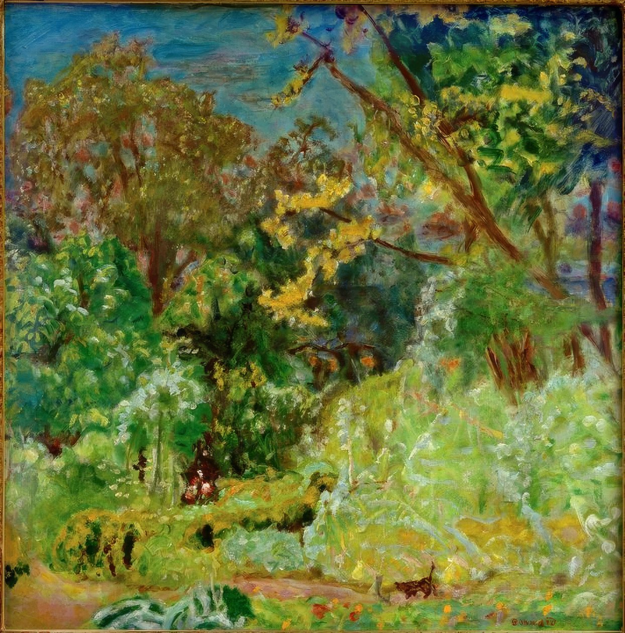 Solbrenthet av Pierre Bonnard
