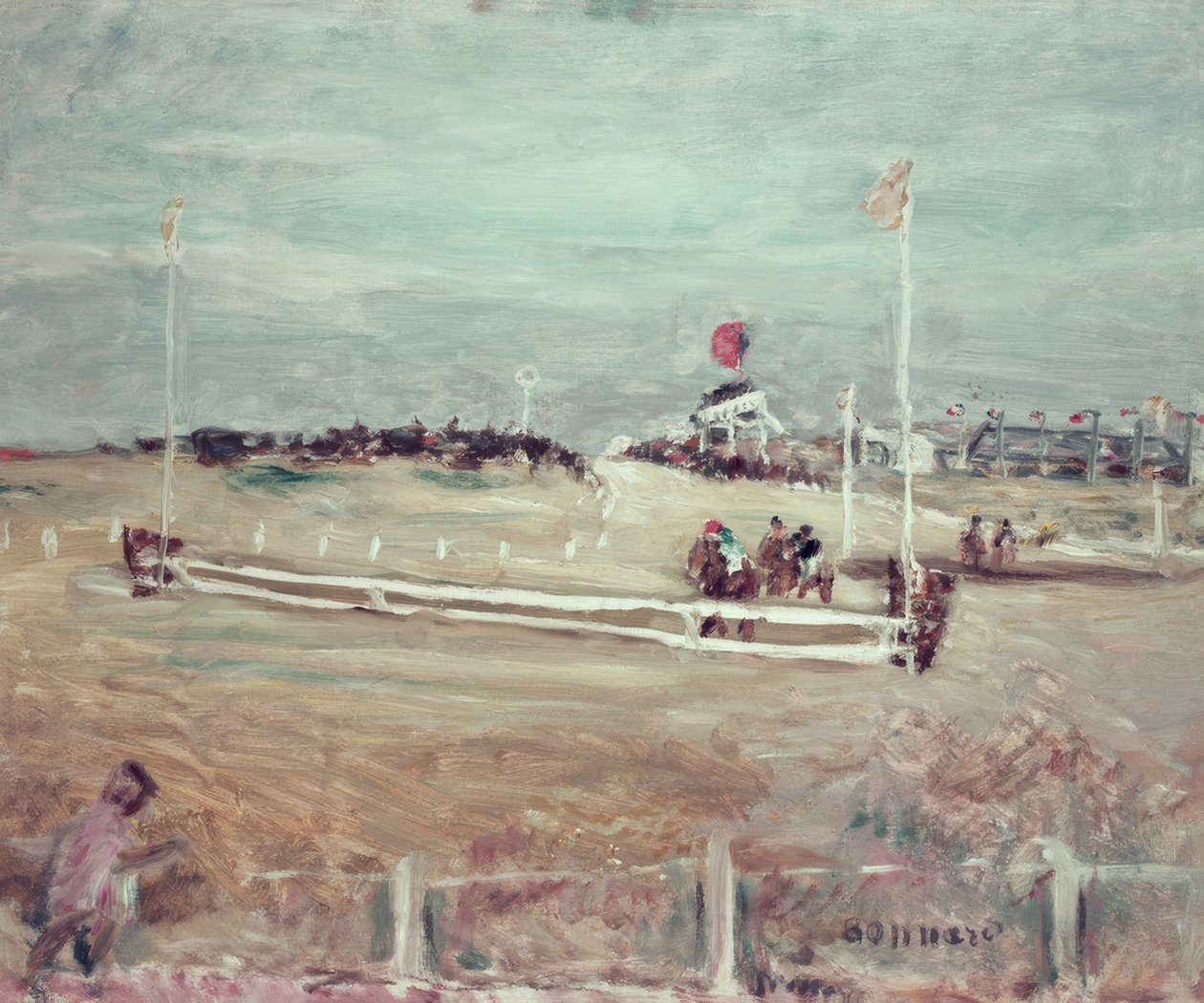 Kurser i Boulogne av Pierre Bonnard