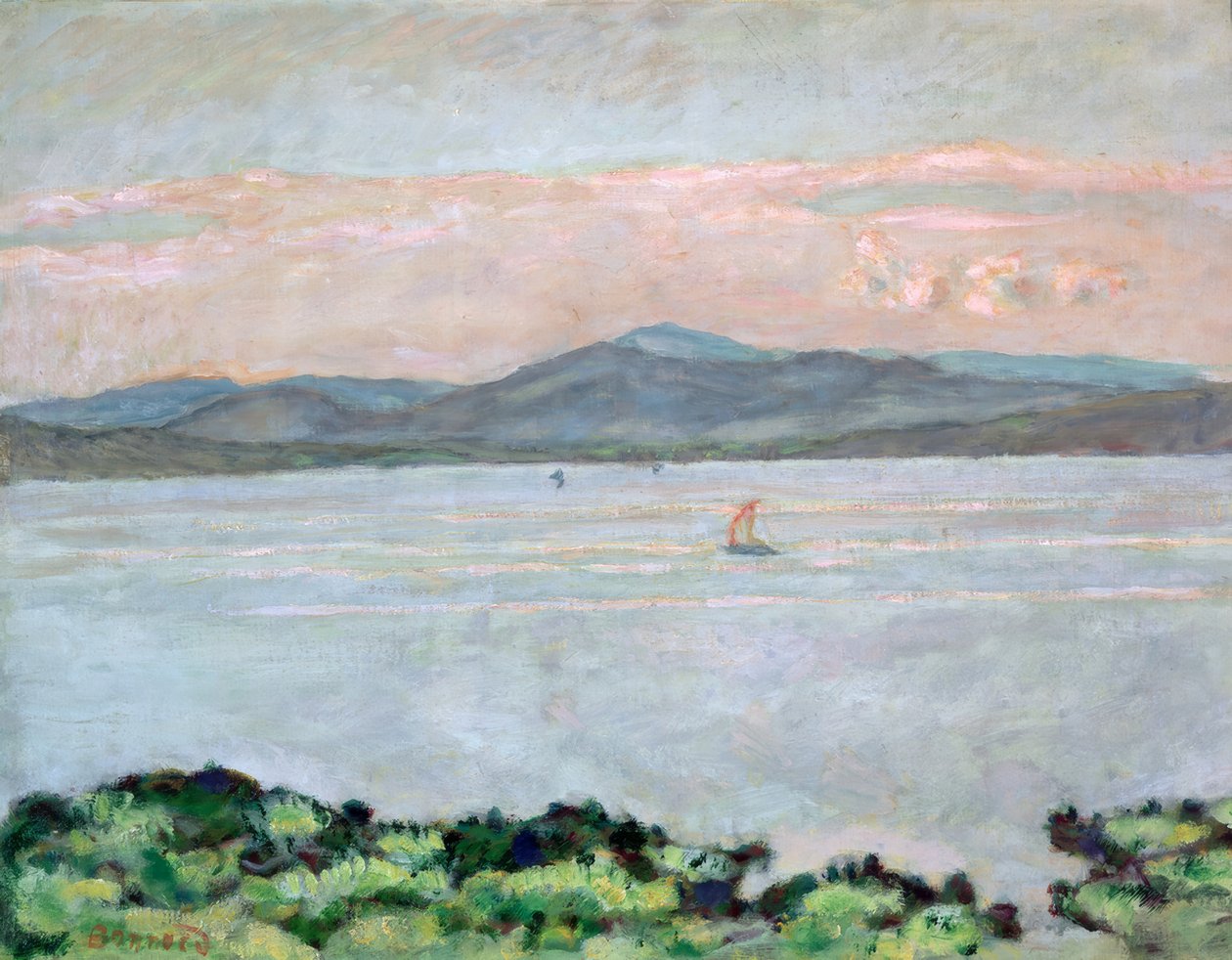 Saint-Tropez-bukten av Pierre Bonnard