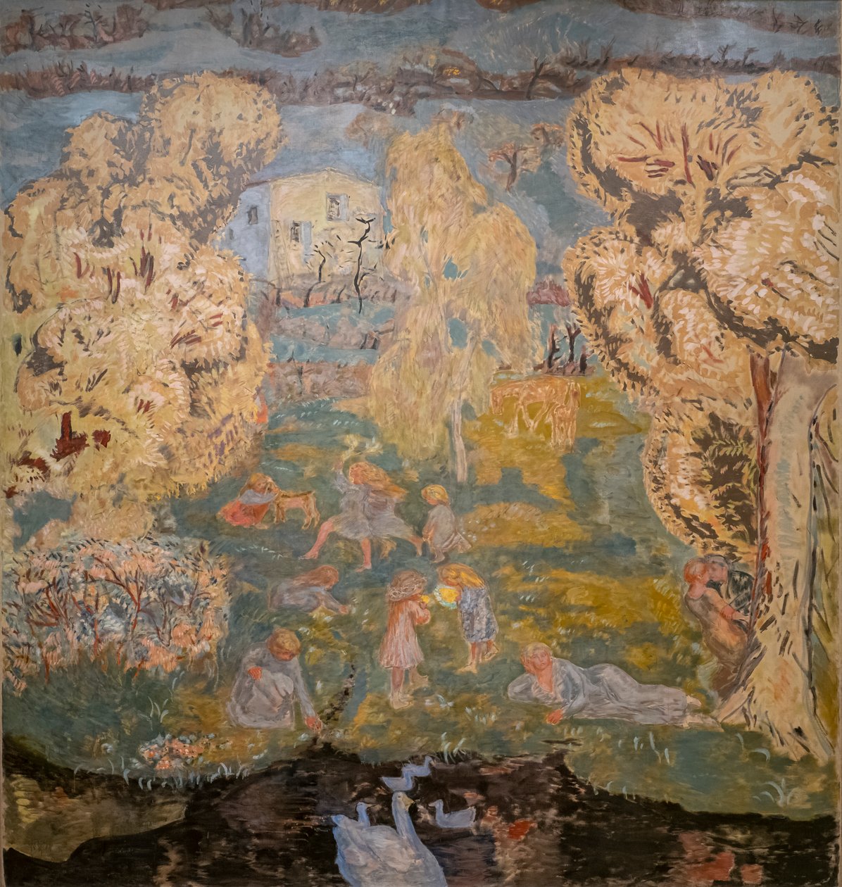 Tidlig vår på landet av Pierre Bonnard