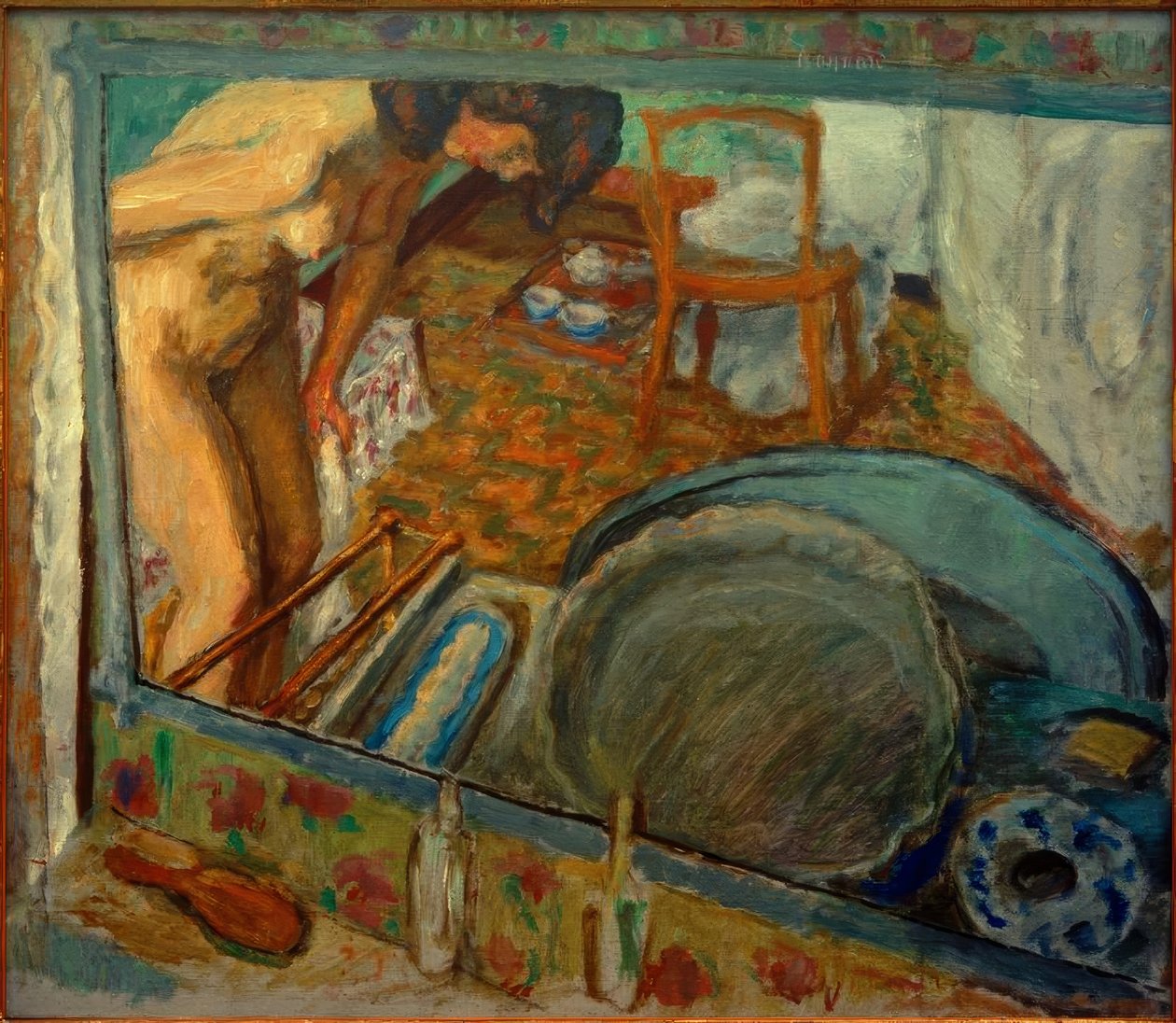 Iseffekt, eller badekaret av Pierre Bonnard