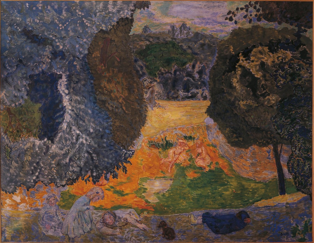 Frankrike, Babis, sommeren 1917 (olje på lerret) av Pierre Bonnard