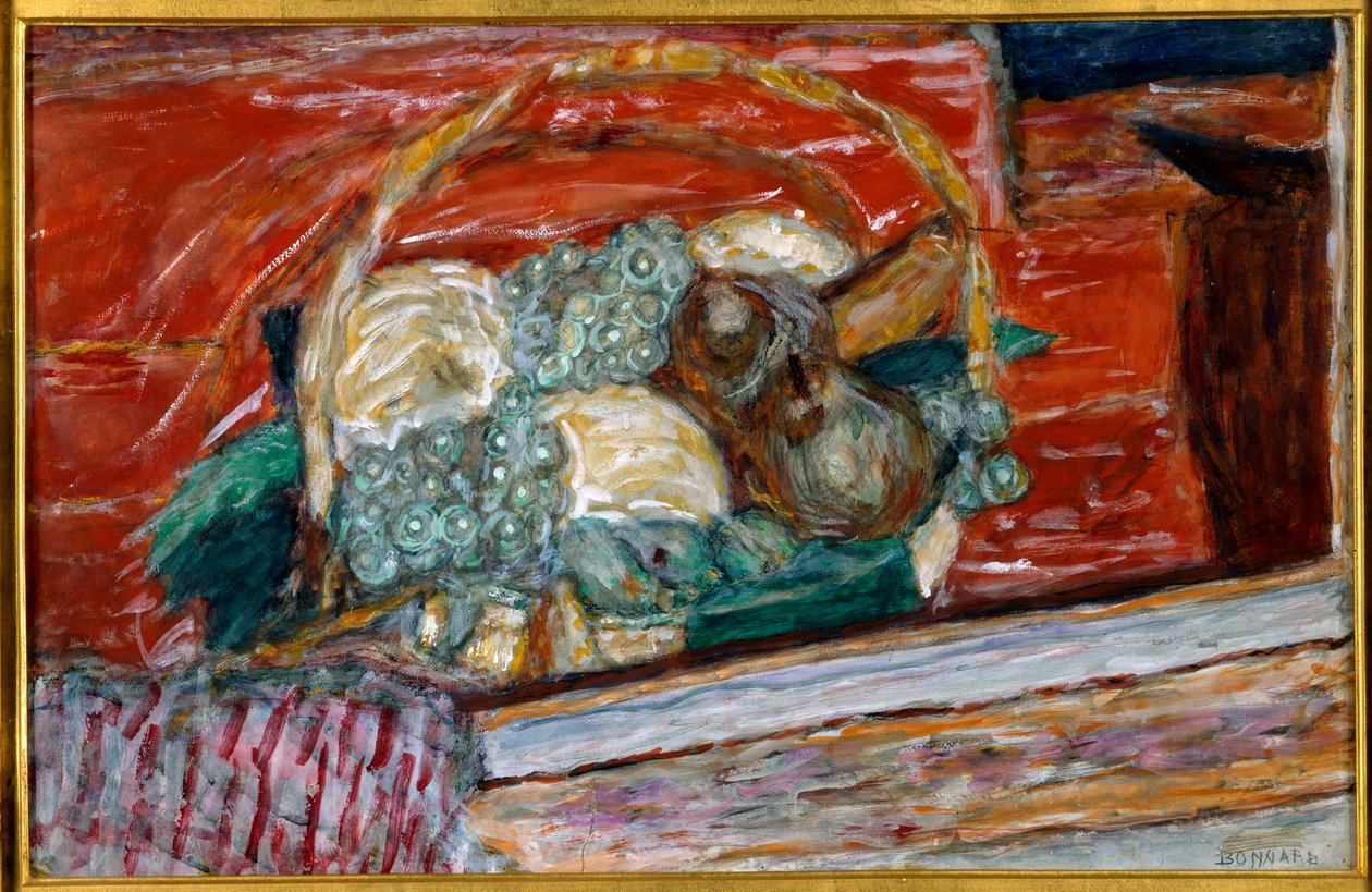 Fruktkurv - 1935 av Pierre Bonnard
