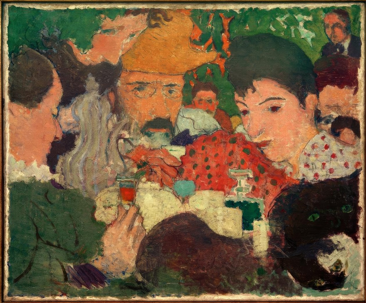 Ettermiddagste i hagen, Studie zu LA ettermiddag i hagen av Pierre Bonnard