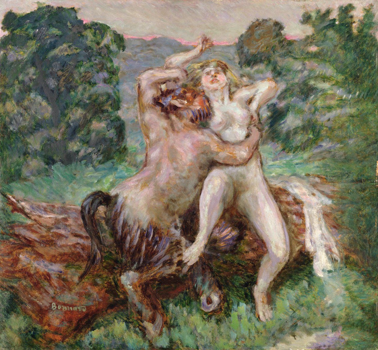 Ettermiddag for en faun av Pierre Bonnard