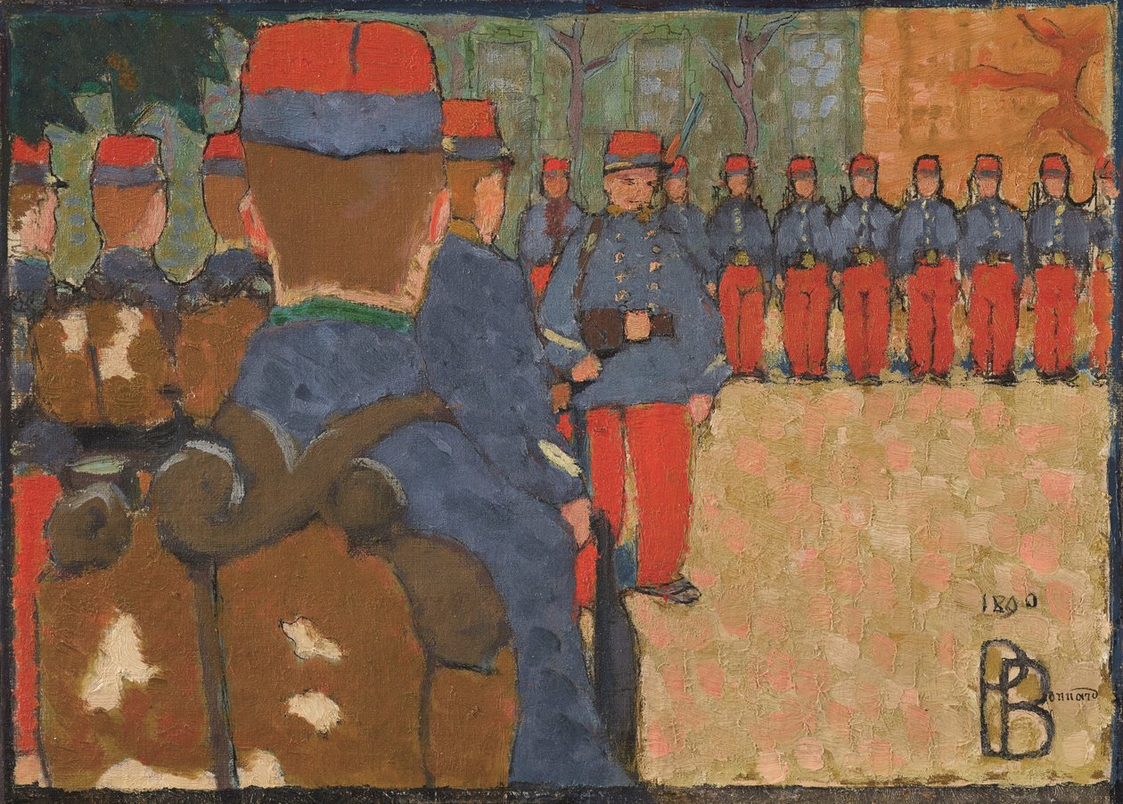 Gjennomgangen eller øvelsen av Pierre Bonnard